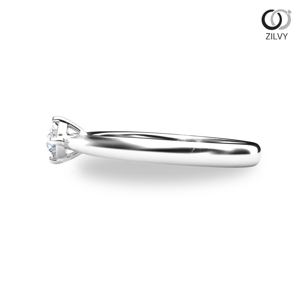 Zilvy  - แหวนหญิงเพชรน้ำร้อย 0.20 กะรัต (GR684)