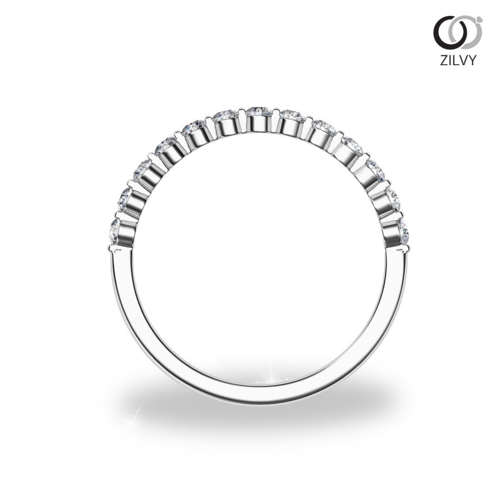 Zilvy - แหวนหญิงเพชรน้ำร้อย 0.26 กะรัต (GR814)
