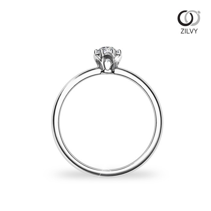 Zilvy - แหวนหญิงเพชรน้ำร้อย 0.20 กะรัต (GR900)