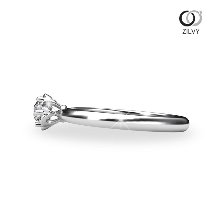 Zilvy - แหวนหญิงเพชรน้ำร้อย 0.20 กะรัต (GR900)