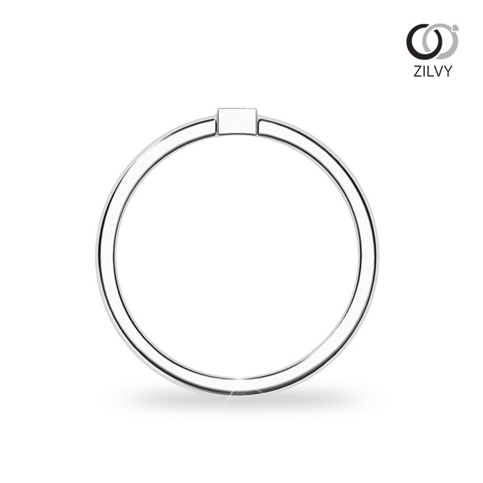 Zilvy - แหวนหญิงเพชรน้ำร้อย 0.02 กะรัต (GR1182)