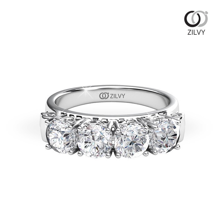 Zilvy - แหวนหญิงเพชรน้ำร้อย 1.60 กะรัต (GR919)