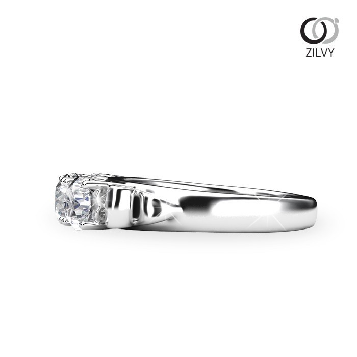 Zilvy - แหวนหญิงเพชรน้ำร้อย 1.60 กะรัต (GR919)