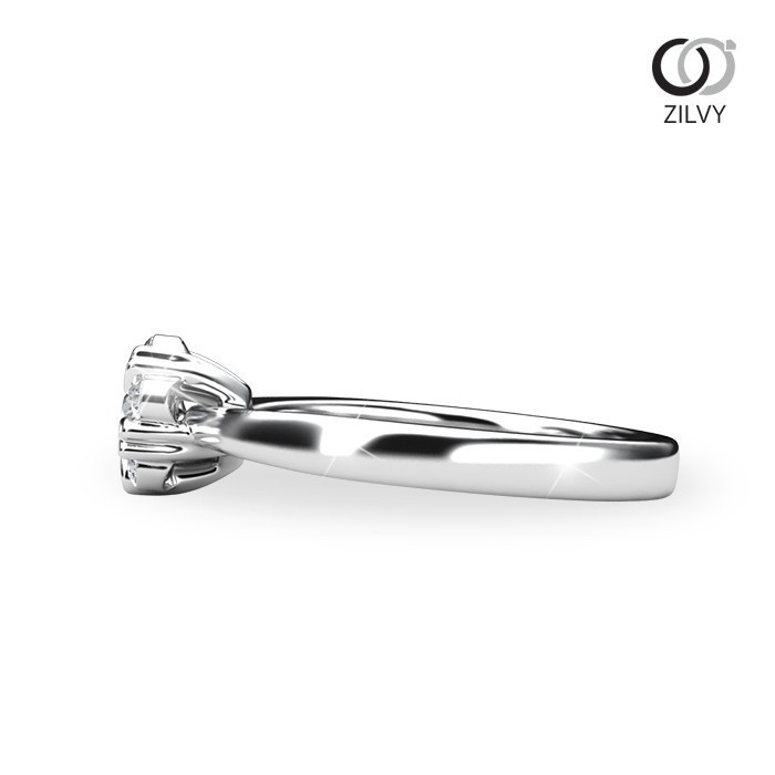Zilvy - แหวนหญิงเพชรน้ำร้อย 0.20 กะรัต (GR965)