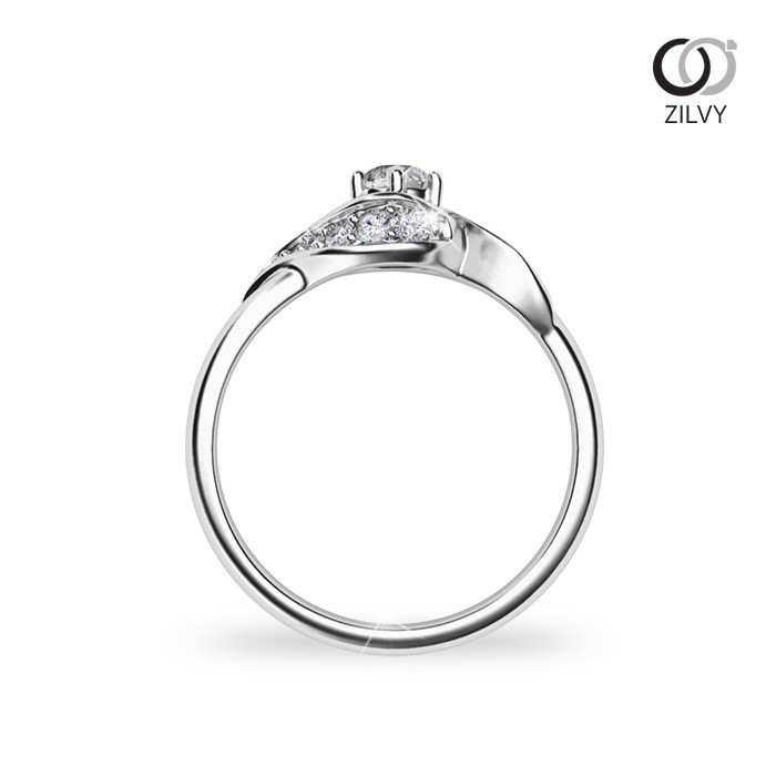 Zilvy - แหวนหญิงเพชรน้ำร้อย 0.36 กะรัต (GR899)