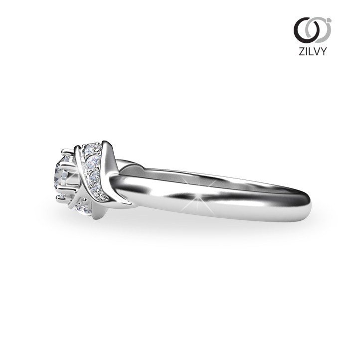 Zilvy - แหวนหญิงเพชรน้ำร้อย 0.36 กะรัต (GR899)