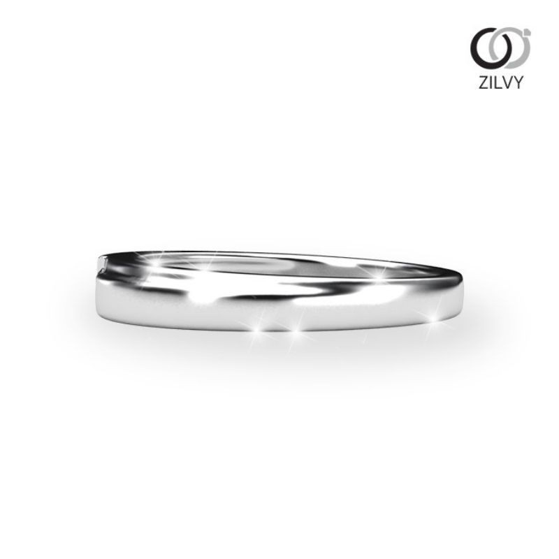 ZILVY แหวนเพชรน้ำร้อย ใส่ติดนิ้ว 0.03 กะรัต (BR011)
