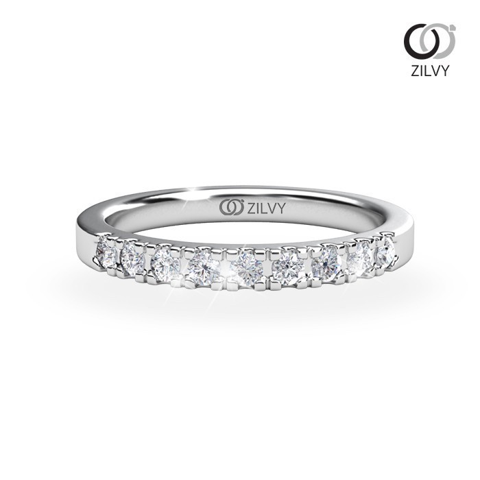 Zilvy - แหวนหญิงเพชรน้ำร้อย 0.50 กะรัต (GR327)