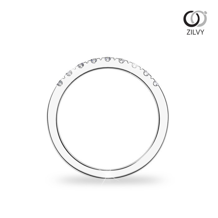 Zilvy - แหวนหญิงเพชรน้ำร้อย 0.50 กะรัต (GR327)