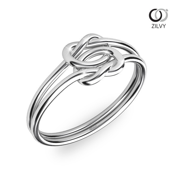 Zilvy - แหวนหญิงตัวเรือน White Gold  (GR291)