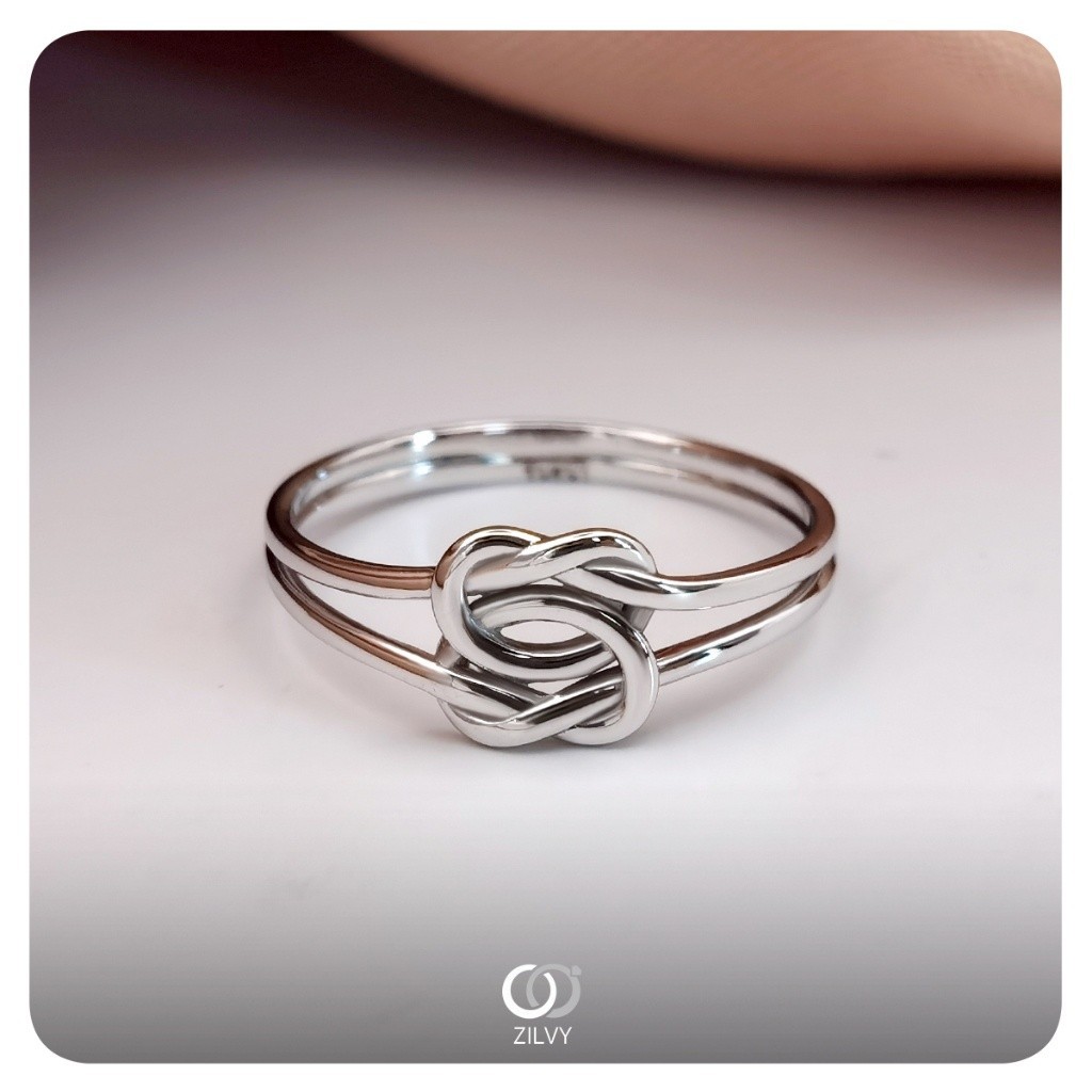 Zilvy - แหวนหญิงตัวเรือน White Gold  (GR291)
