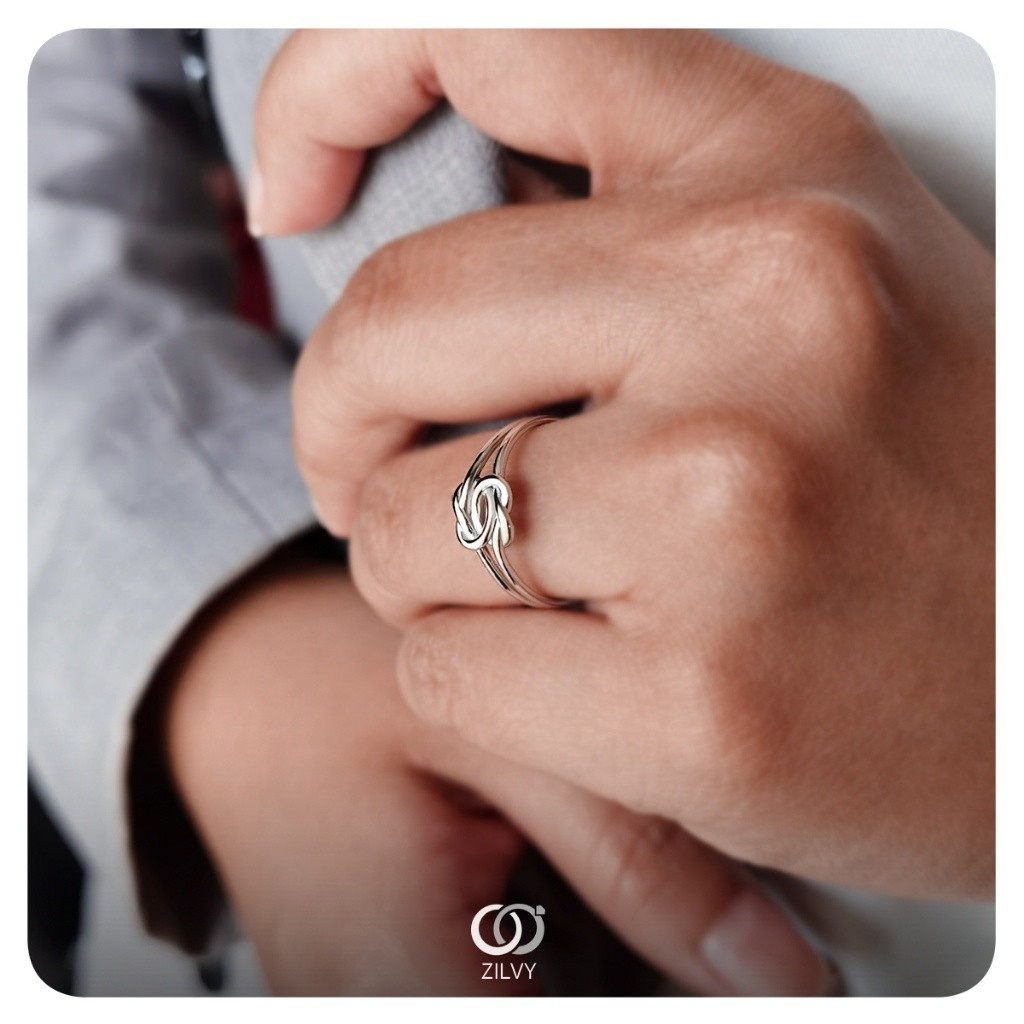 Zilvy - แหวนหญิงตัวเรือน White Gold  (GR291)