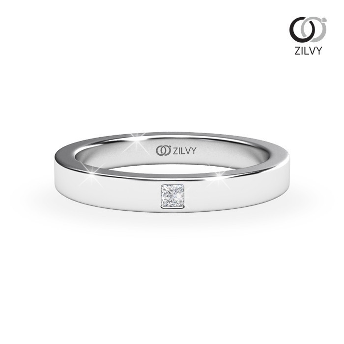 Zilvy - แหวนหญิงเพชรน้ำร้อย 0.05 กะรัต (GR903)