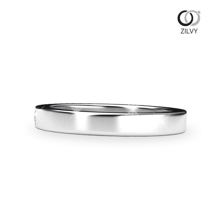 Zilvy - แหวนหญิงเพชรน้ำร้อย 0.05 กะรัต (GR903)