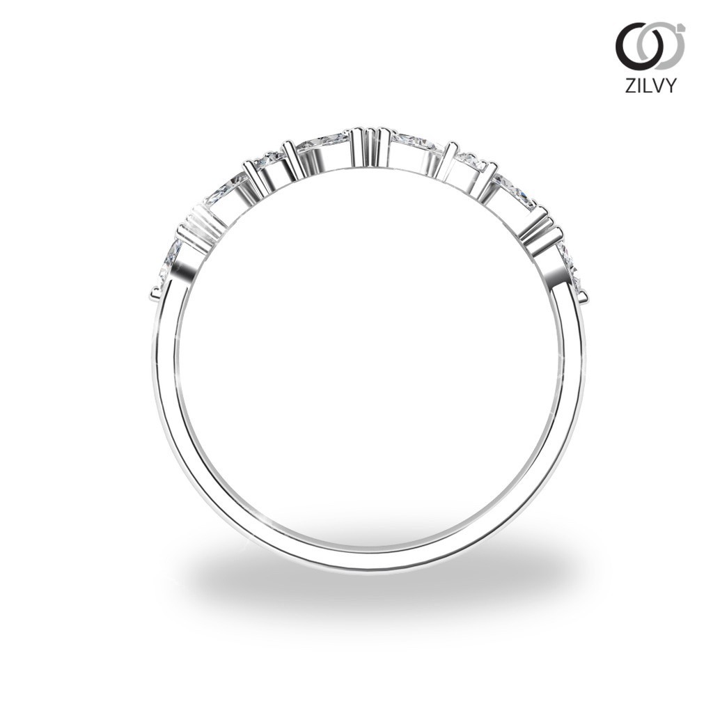 Zilvy - แหวนหญิงเพชรน้ำร้อย 0.22 กะรัต (GR846)