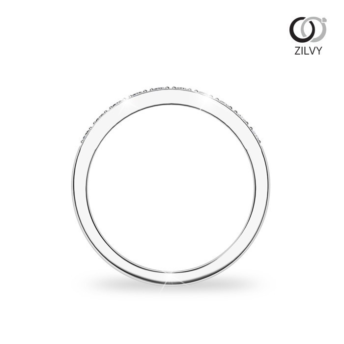Zilvy - แหวนหญิงเพชรน้ำร้อย 0.20 กะรัต (GR1110)