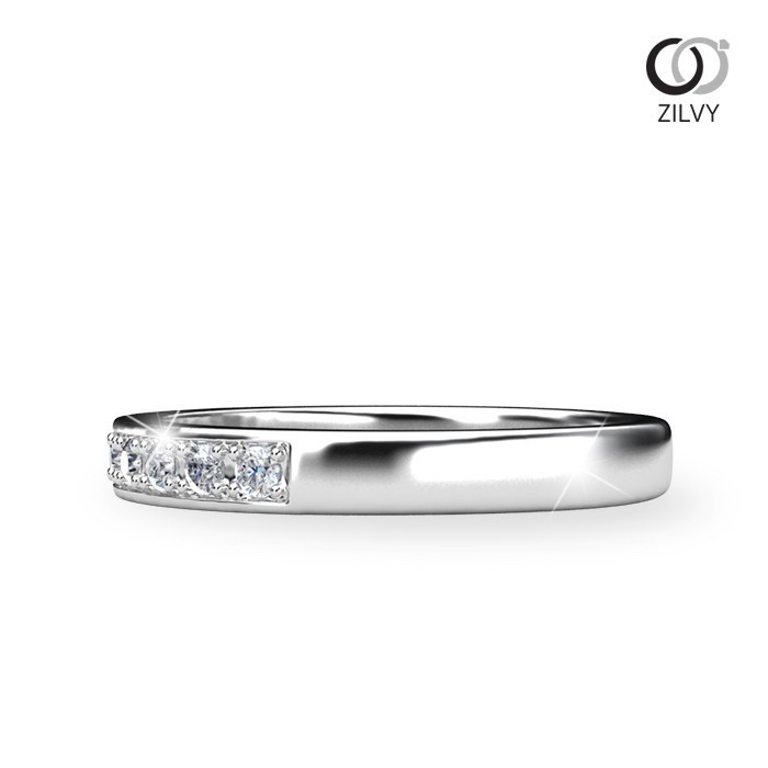 Zilvy - แหวนหญิงเพชรน้ำร้อย 0.20 กะรัต (GR1110)