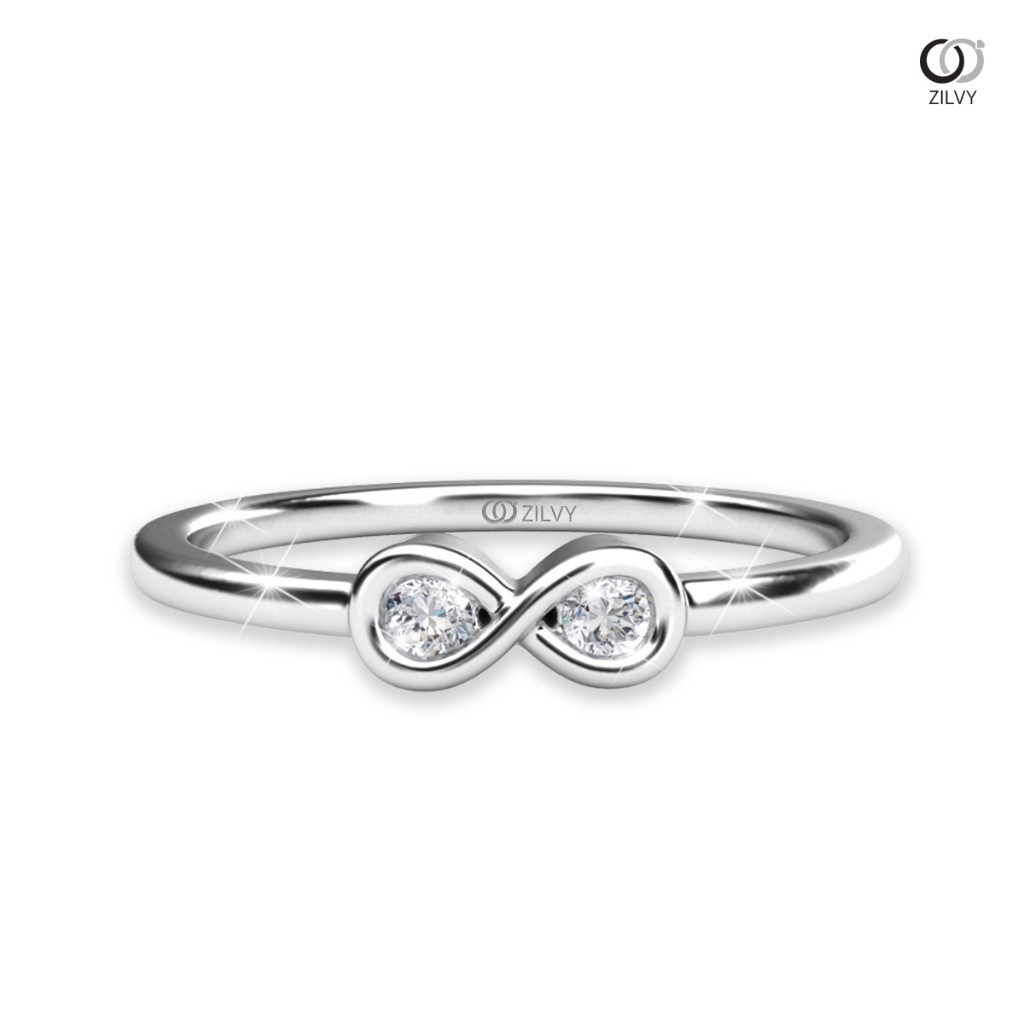 Zilvy Minimal Ring Nongbow - แหวนหญิงเพชรน้ำร้อย 0.06 กะรัต ตัวเรือนทองคำ (GR806)