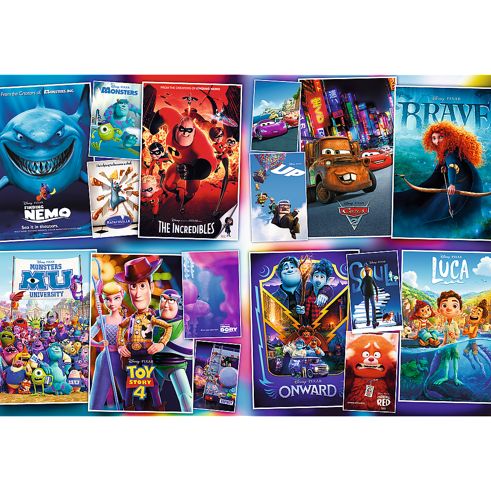 TREFL PRIME Jigsaw จิ๊กซอว์ ดิสนี่ย์ 6000 ชิ้น รุ่น Disney Pixar Epic Animation Gallery (133.3x92.8 cm.) ลิขสิทธิ์แท้