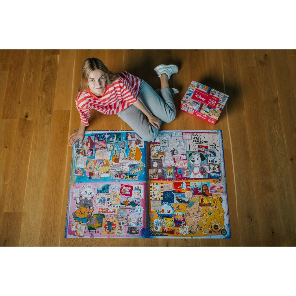 TREFL PRIME Jigsaw จิ๊กซอว์ ดิสนี่ย์ 6000 ชิ้น รุ่น The Great Book of Disney (133.3x92.8 cm.) ลิขสิทธิ์แท้