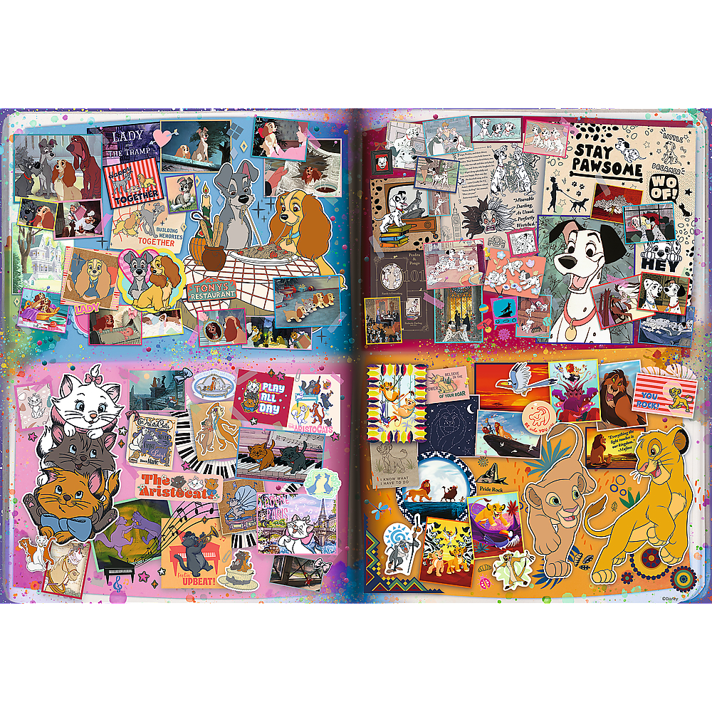 TREFL PRIME Jigsaw จิ๊กซอว์ ดิสนี่ย์ 6000 ชิ้น รุ่น The Great Book of Disney (133.3x92.8 cm.) ลิขสิทธิ์แท้