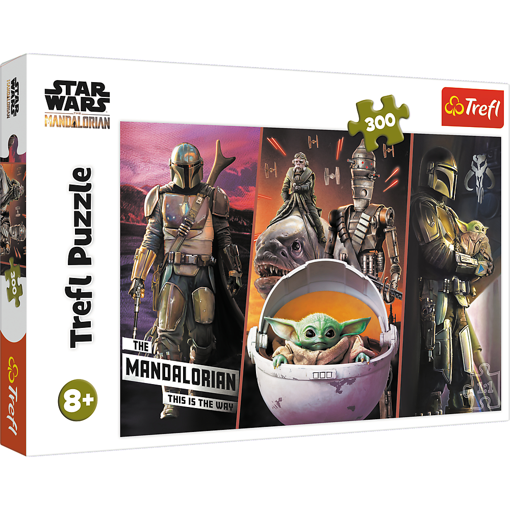 TREFL Jigsaw จิ๊กซอว์เด็ก 300 ชิ้น Disney Star Wars The Mandalorian: Secret Baby Yoda ลิขสิทธิ์แท้ ผลิตและนำเข้าจากยุโรป
