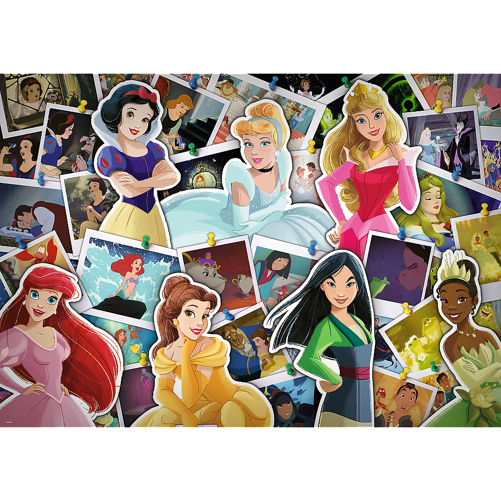 TREFL Jigsaw จิ๊กซอว์ เจ้าหญิง ดิสนี่ย์ 1000 ชิ้น รุ่น Disney Princesses (68.3x48 cm.) ลิขสิทธิ์แท้ ผลิต นำเข้าจากยุโรป