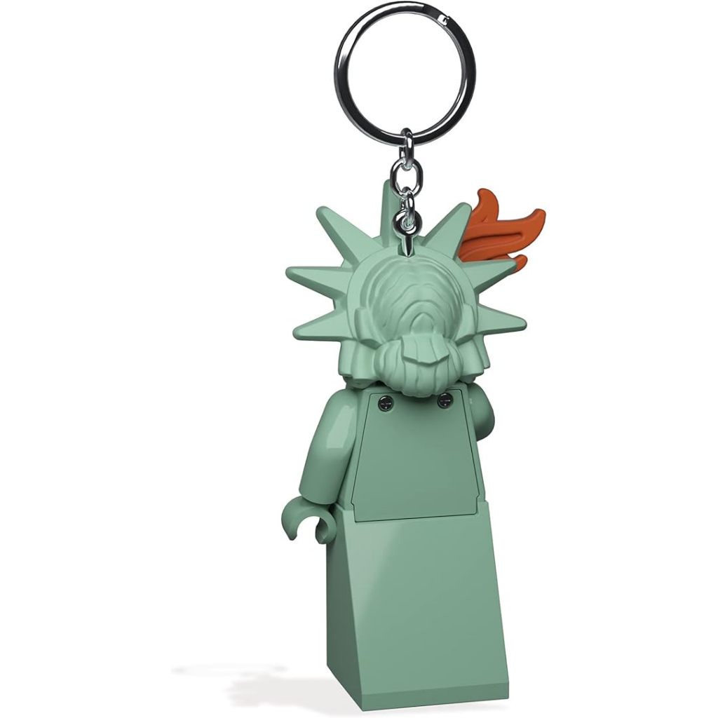 LEGO พวงกุญแจไฟฉาย เลโก้ คลาสสิก Statue of Liberty LED Keychain ลิขสิทธิ์แท้