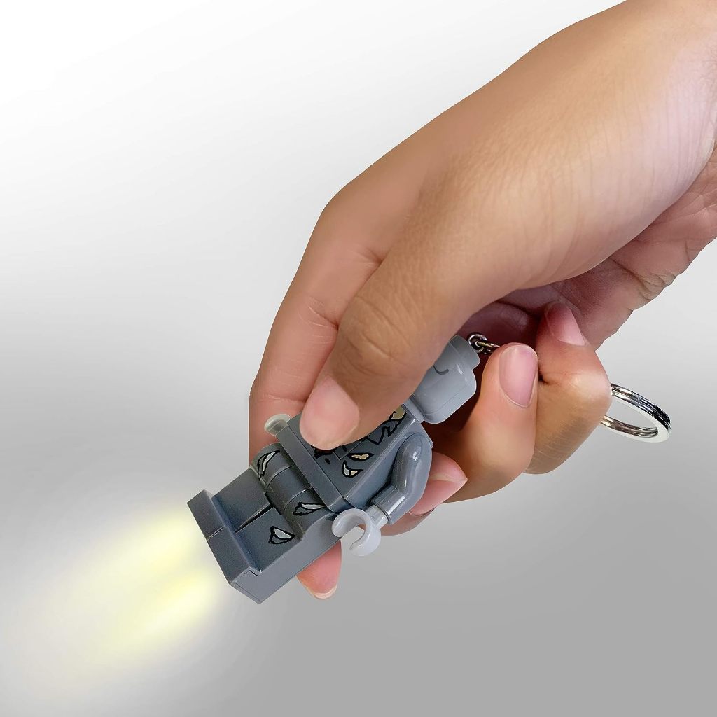 LEGO พวงกุญแจไฟฉาย เลโก้ คลาสสิก Monster Zombie LED Keychain ลิขสิทธิ์แท้