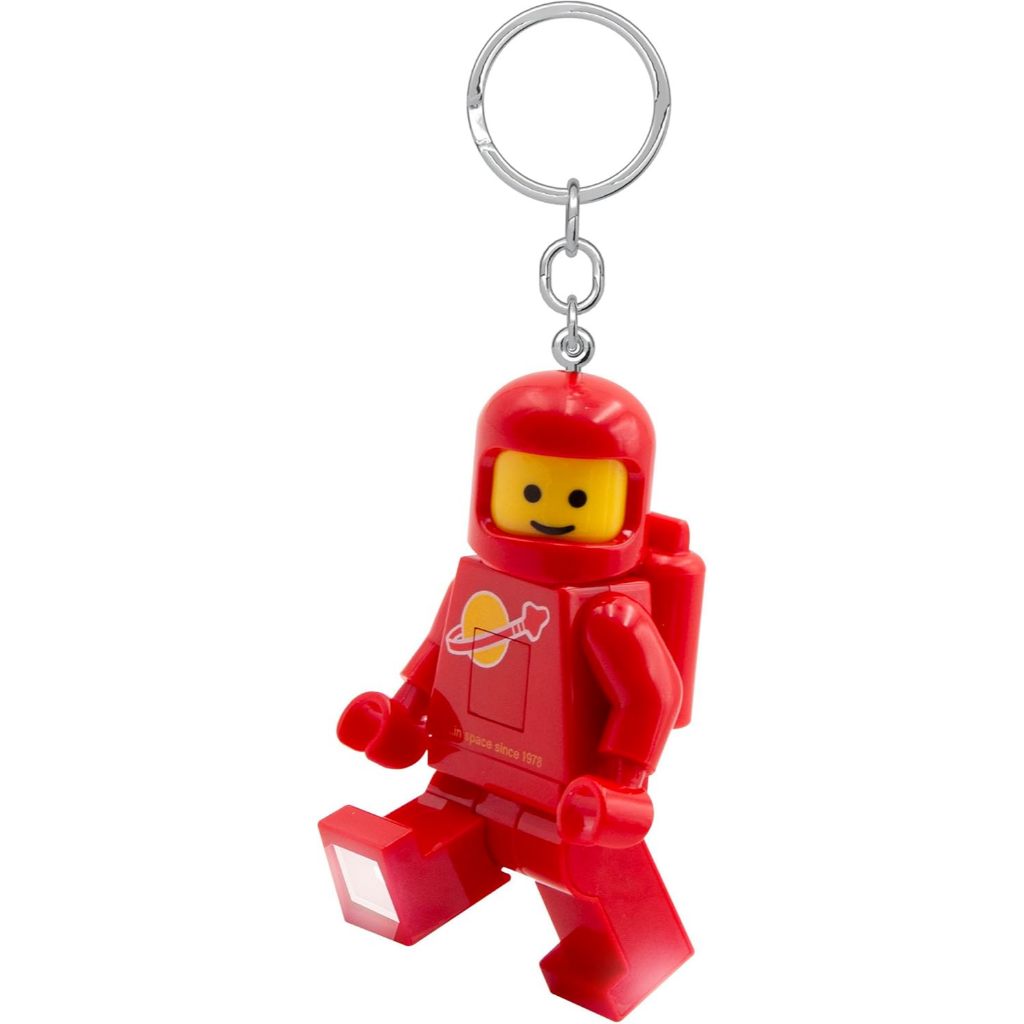 LEGO พวงกุญแจไฟฉาย เลโก้ คลาสสิก Spaceman Red LED Keychain ลิขสิทธิ์แท้
