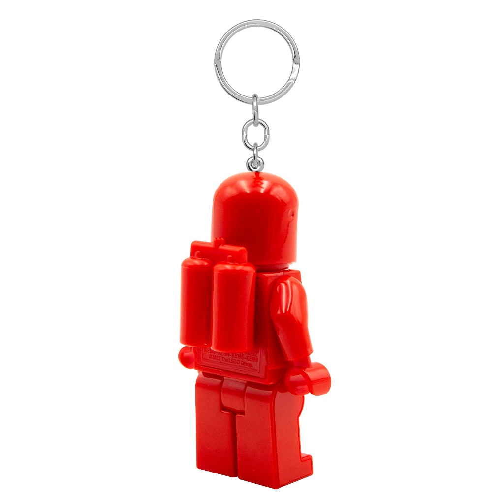 LEGO พวงกุญแจไฟฉาย เลโก้ คลาสสิก Spaceman Red LED Keychain ลิขสิทธิ์แท้