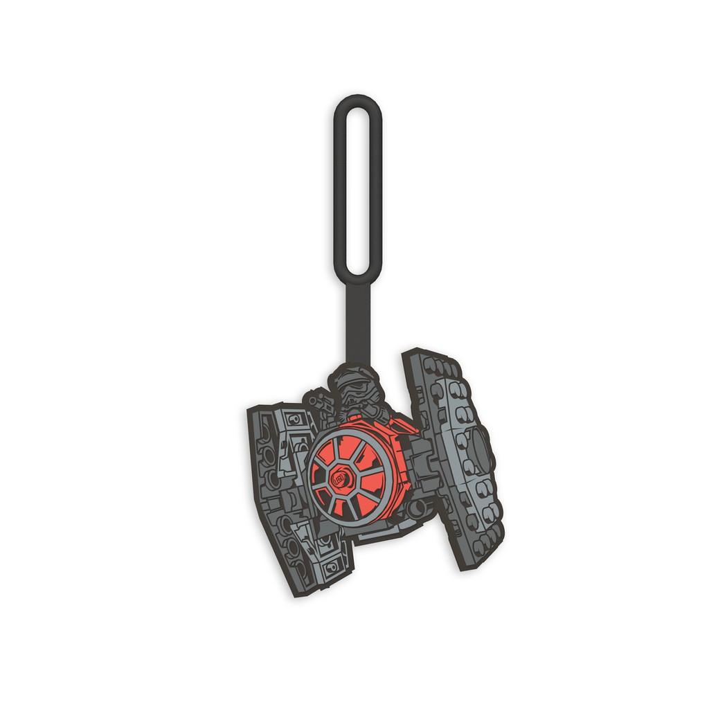 LEGO ป้ายติดกระเป๋าเลโก้ สตาร์วอร์ส ยาน Star Wars TIE Fighter Bag Tag ลิขสิทธิ์แท้