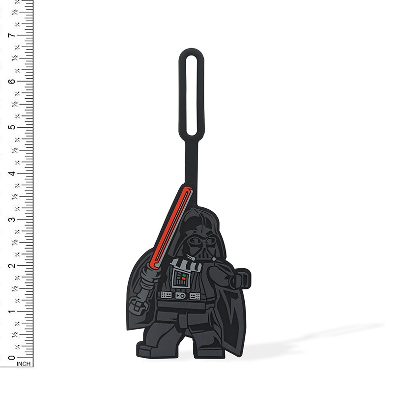 LEGO ป้ายติดกระเป๋าเลโก้ สตาร์วอร์ส ดาร์ธเวเดอร์  Star Wars Darth Vader Bag Tag ลิขสิทธิ์แท้