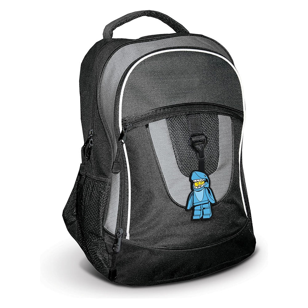 LEGO Bag Tag ป้ายติดกระเป๋า เลโก้ คลาสสิก รุ่น SHARK GUY ลิขสิทธิ์แท้