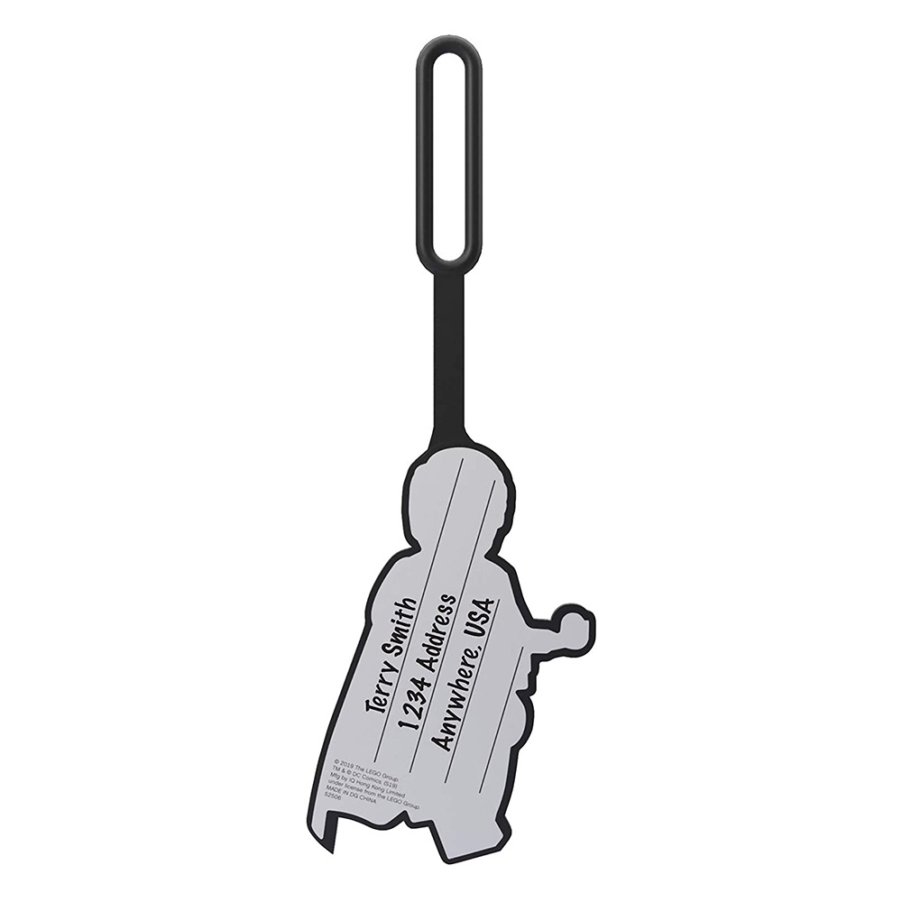 LEGO ป้ายติดกระเป๋า เลโก้ DC ซุปเปอร์แมน Superman Bag Tag ลิขสิทธิ์แท้