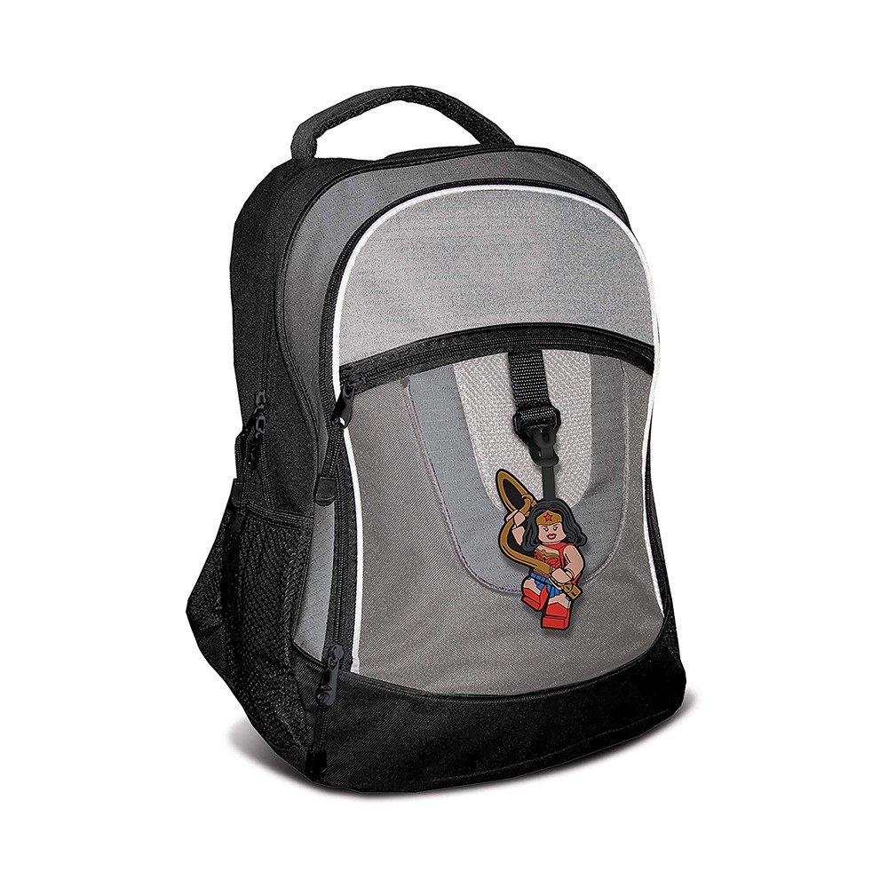 LEGO ป้ายติดกระเป๋าเลโก้ DC วันเดอร์วูแมน Wonder Woman Bag Tag ลิขสิทธิ์แท้