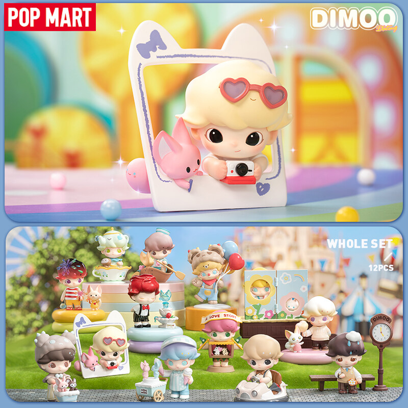 *พร้อมส่งจากไทย*POP MART DIMOO Dating Blind box กล่องจุ่ม กล่องสุ่ม Limited Edition กล่องไม่มีการแกะ ลุ้นซีเครท ของใหม่
