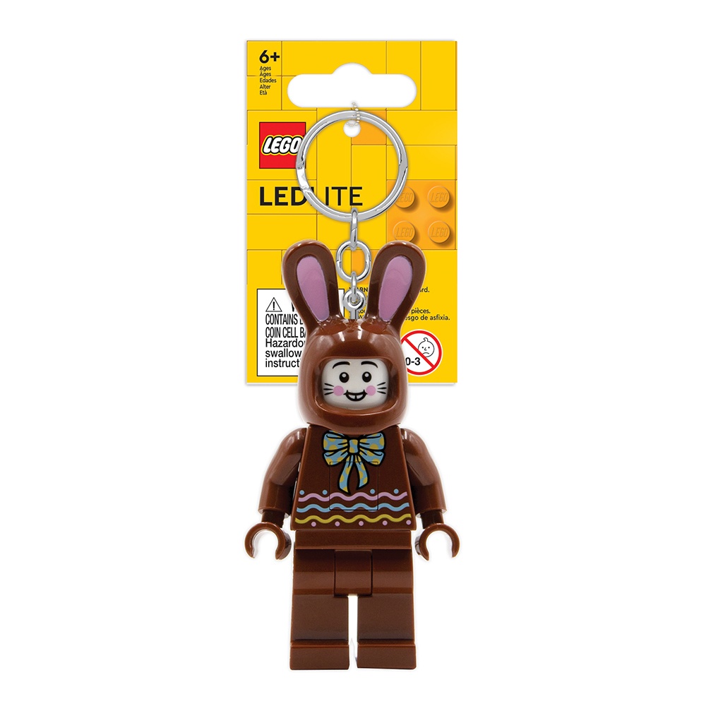 LEGO พวงกุญแจไฟฉาย เลโก้ กระต่าย Bunny Chocco LED Keychain ลิขสิทธิ์แท้