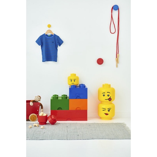 LEGO HEAD BOY size S กล่องเลโก้ กล่องอเนกประสงค์ กล่องหัวเลโก้ ขนาดเล็ก
