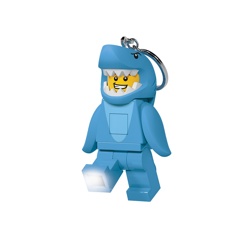 LEGO พวงกุญแจไฟฉาย เลโก้คลาสสิก Shark Guy LED Keychain ลิขสิทธิ์แท้