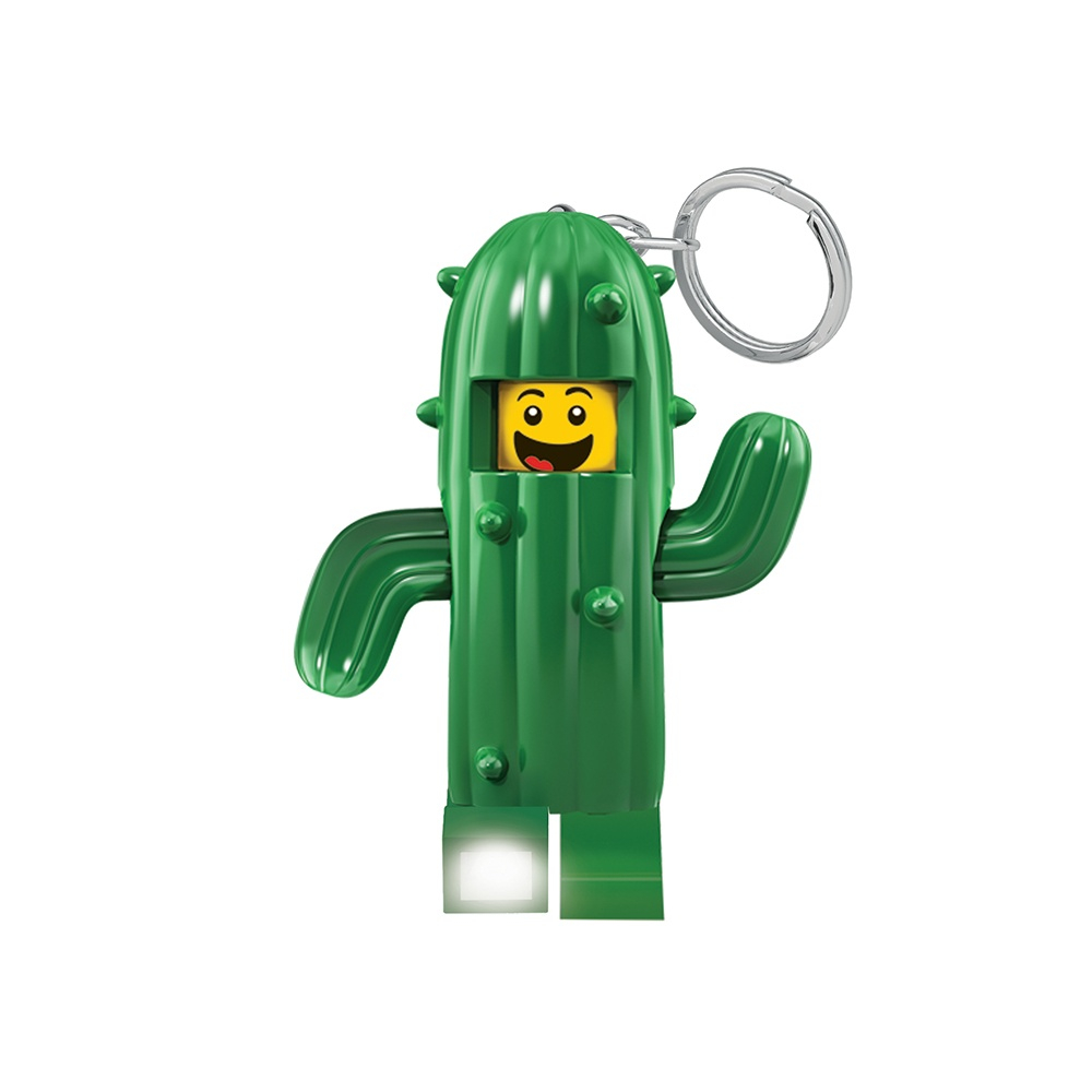 LEGO พวงกุญแจไฟฉาย เลโก้ คลาสสิก Cactus Guy LED Keychain ลิขสิทธิ์แท้