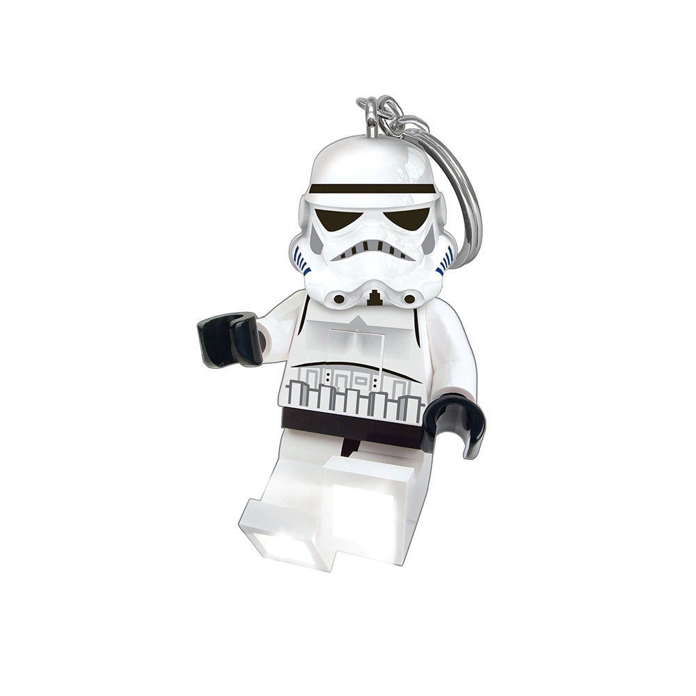 LEGO พวงกุญแจไฟฉาย เลโก้ Star Wars สตาร์วอร์ส Stormtrooper LED Keychain ลิขสิทธิ์แท้