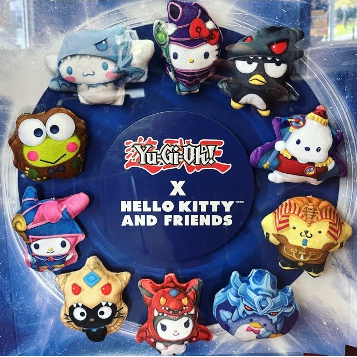 Yuigioh x Sanrio Mcdonalds limited Edition ชุดของเล่นของสะสมจาก Happy Meal