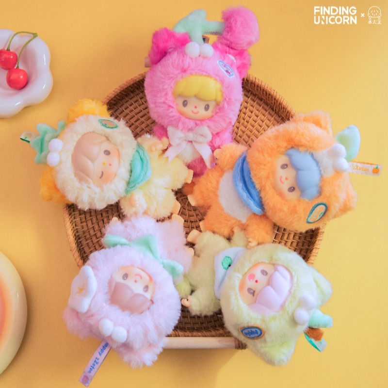 [พร้อมส่งจากไทย] พวงกุญแจ โซตอน FINDING UNICORN zZoton My Little Cat Fruit Party Series Blind Box ยังไม่แกะ ลุ้นซีเครท