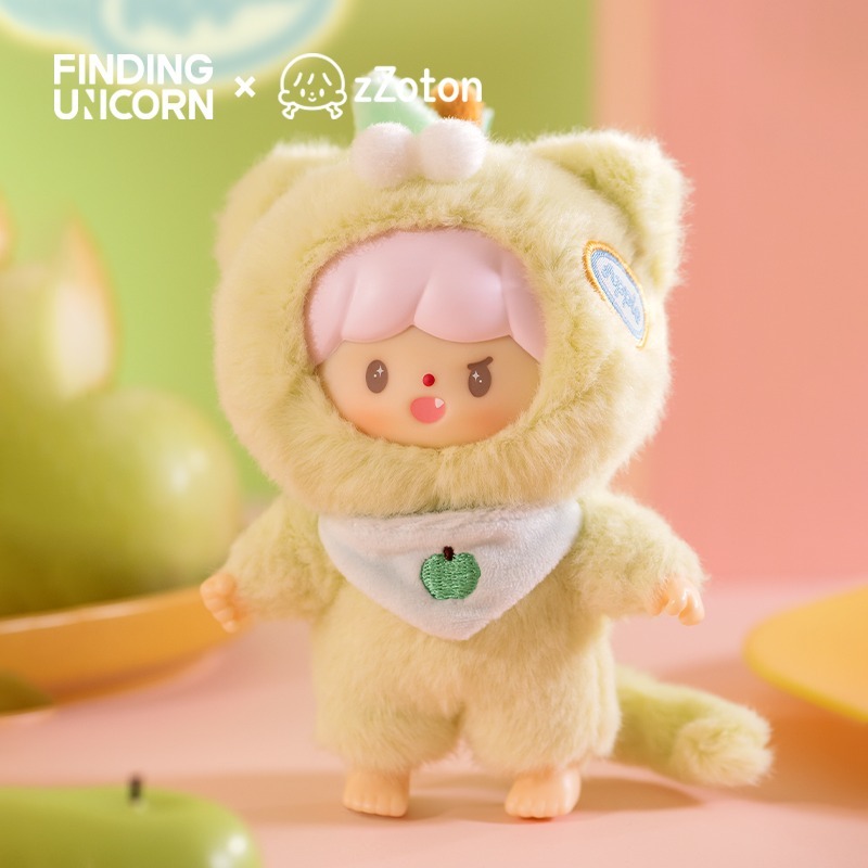 [พร้อมส่งจากไทย] พวงกุญแจ โซตอน FINDING UNICORN zZoton My Little Cat Fruit Party Series Blind Box ยังไม่แกะ ลุ้นซีเครท