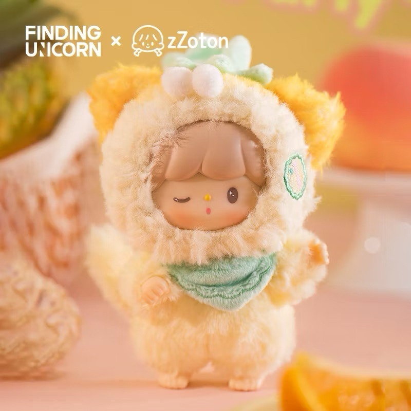 [พร้อมส่งจากไทย] พวงกุญแจ โซตอน FINDING UNICORN zZoton My Little Cat Fruit Party Series Blind Box ยังไม่แกะ ลุ้นซีเครท