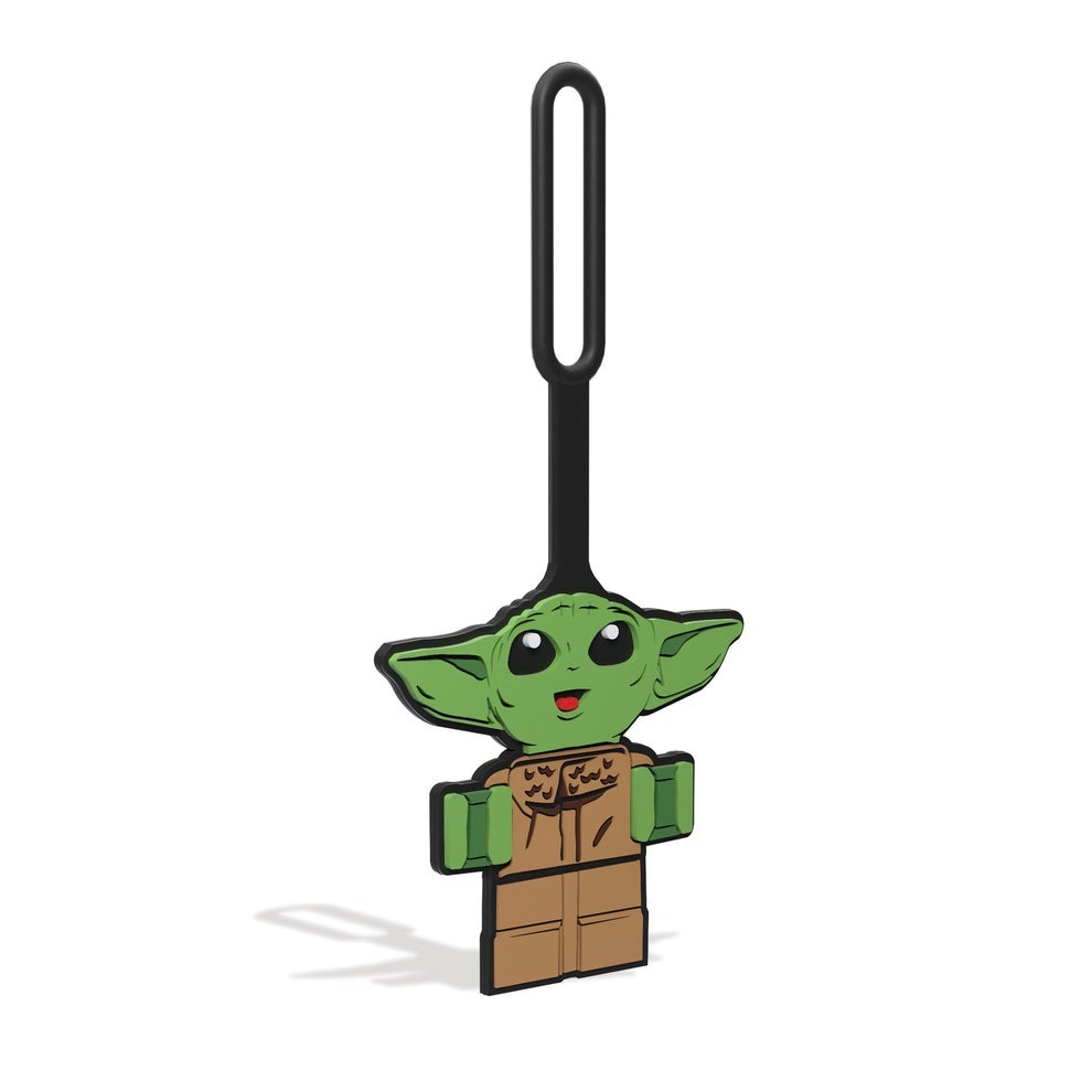 LEGO ป้ายติดกระเป๋าเลโก้ สตาร์วอร์ส  Star Wars The Mandalorian Grogu ฺBag Tag ของแท้