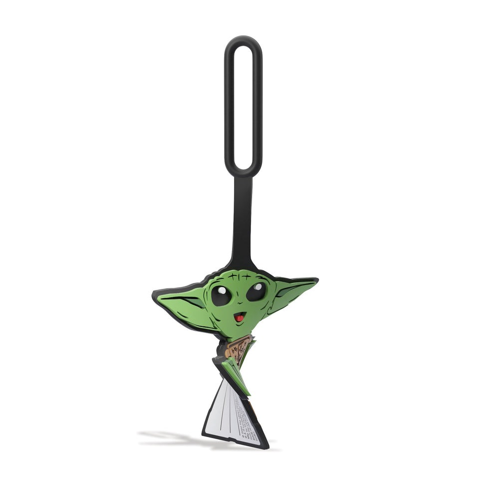 LEGO ป้ายติดกระเป๋าเลโก้ สตาร์วอร์ส  Star Wars The Mandalorian Grogu ฺBag Tag ของแท้
