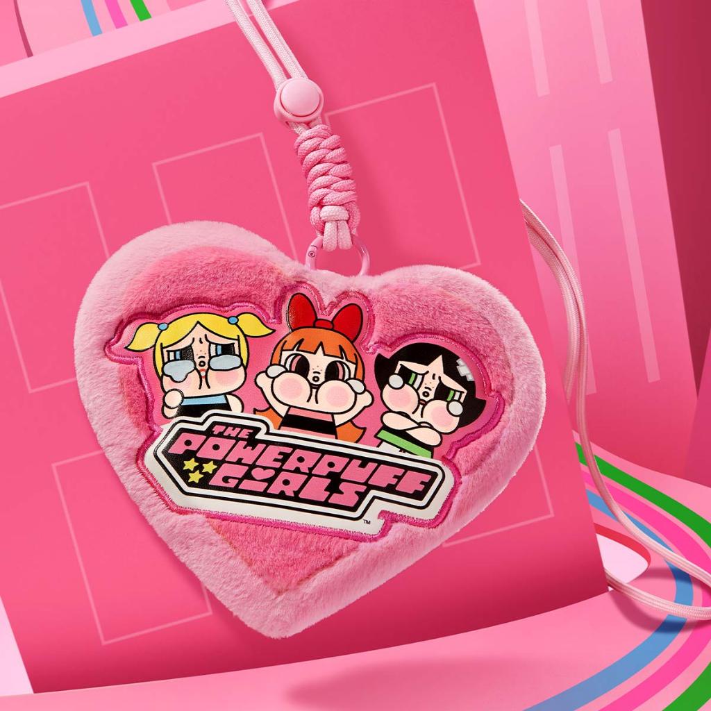 ***พร้อมส่งจากไทย***POP MART CRYBABY × Powerpuff Girls Shoulder Bag กระเป๋าสะพายไหล่ ของใหม่ ของแท้