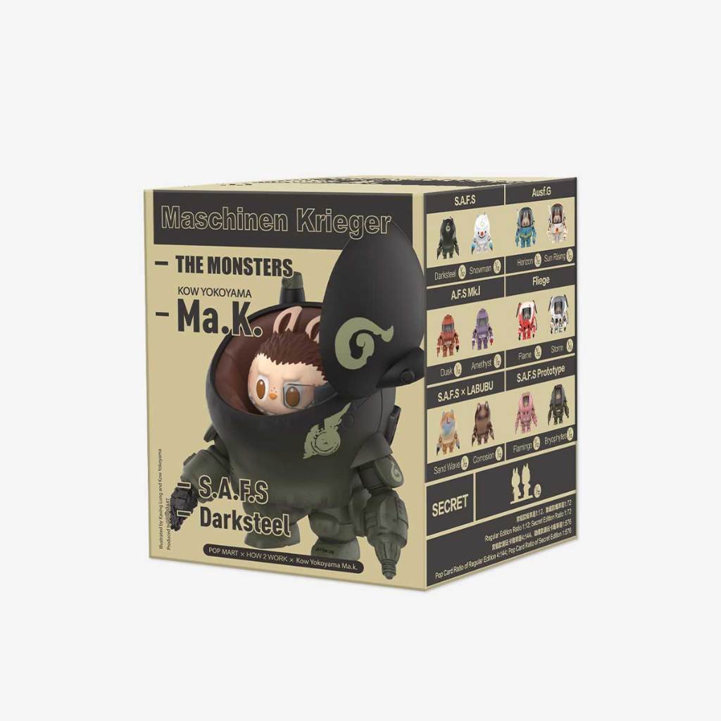 ***พร้อมส่งจากไทย*** POP MART THE MONSTERS x Kow Yokoyama Ma.K. Blind Box กล่องจุ่ม กล่องสุ่ม labubu ของใหม่ ลุ้นซีเคร็ท